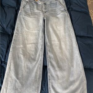 Risen Light wash Wide Leg with Belt